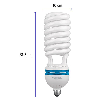 Lámpara espiral T5 de 105 W con luz de día