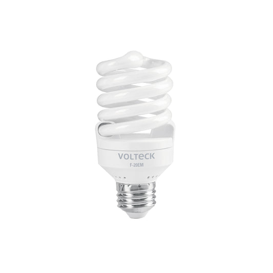 Lámpara espiral mini T2 de 20 W con luz de día