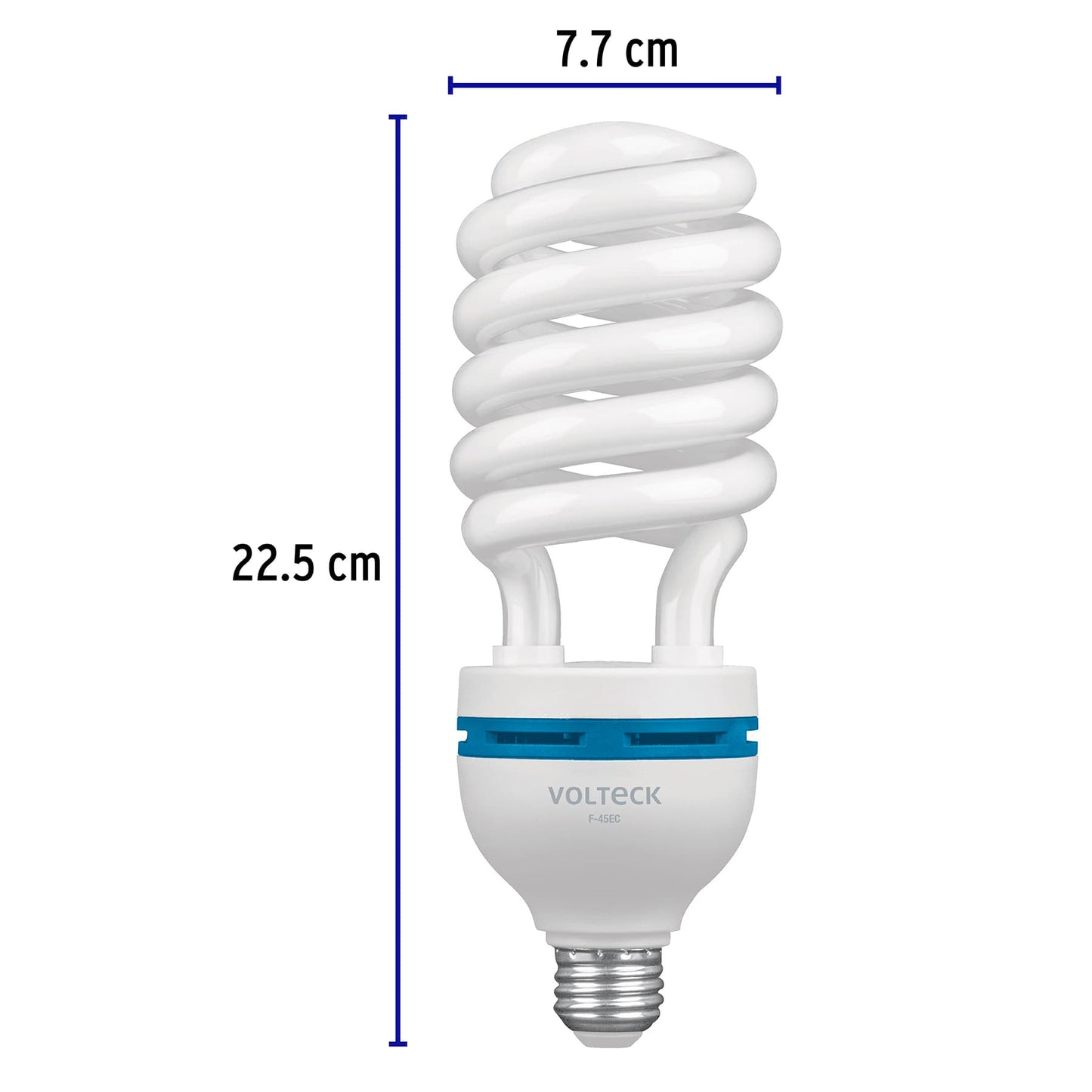 Lámpara espiral T5 de 45 W con luz de día