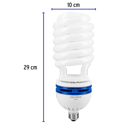 Lámpara espiral fluorescente T5 de 85 W de alta potencia luz de día