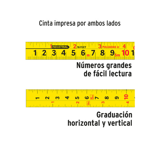 Flexómetro Auto-Lock Contra Impactos 5m Cinta 19 mm