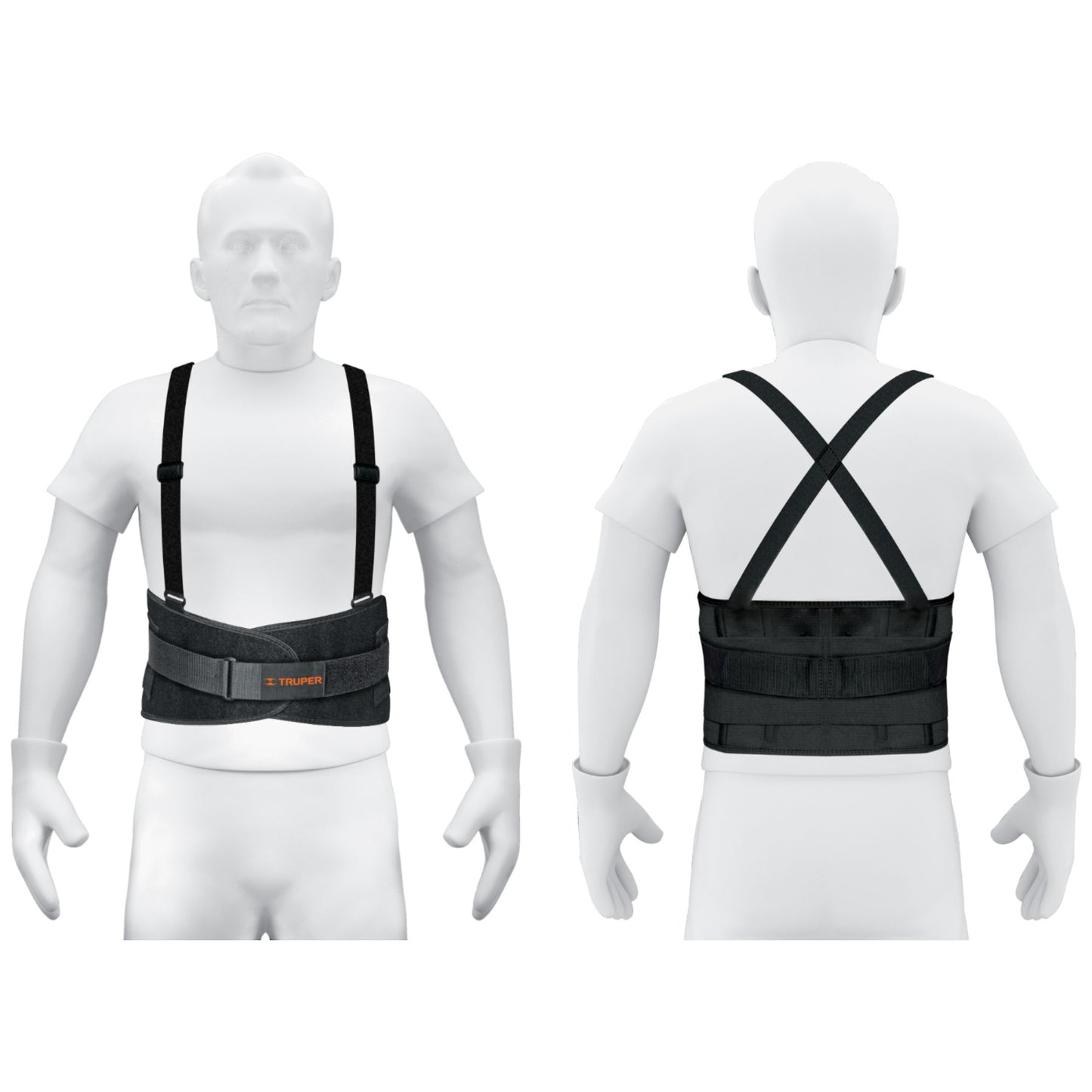 Faja lumbar con tercer cinturón talla M