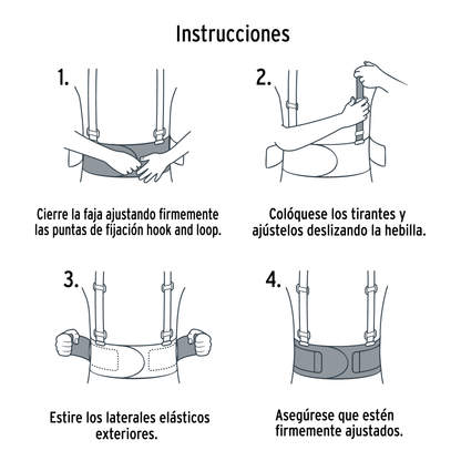Faja lumbar talla CH