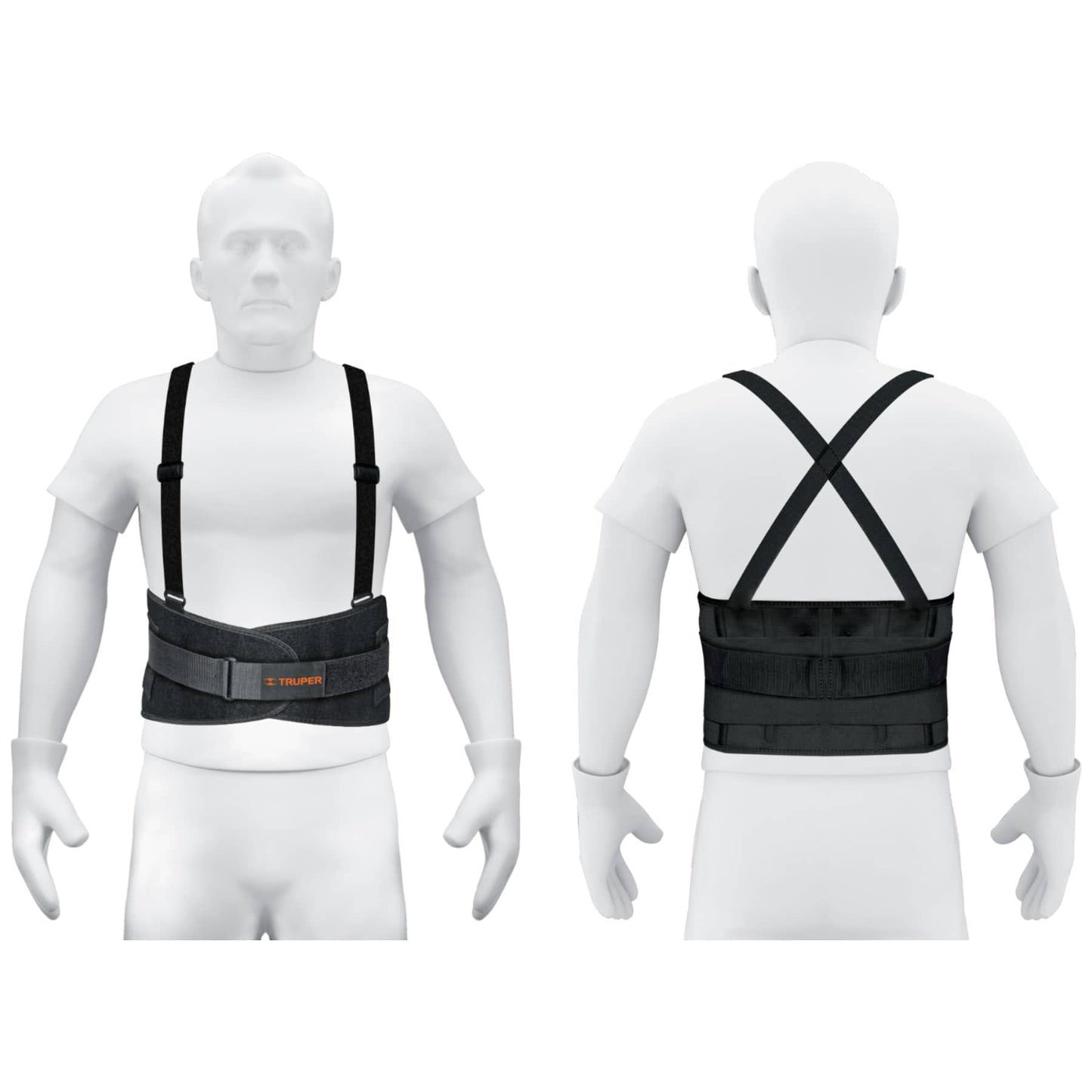 Faja lumbar con tercer cinturón talla XG
