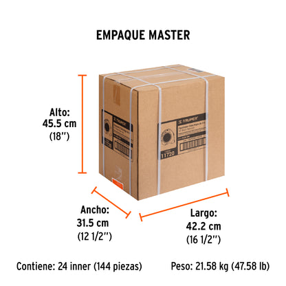 Flexómetro contra impactos 3.5 m, cinta negra 19 mm · vista 6