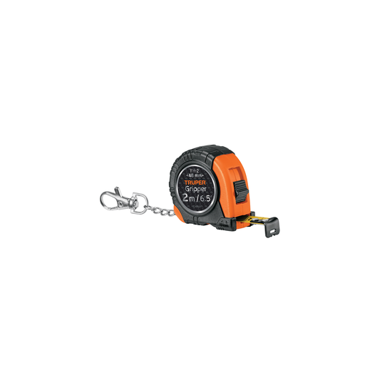 Flexómetro Gripper 2 m Tipo Llavero 13 mm