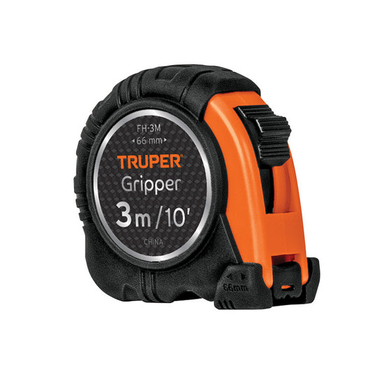 Flexómetro Gripper contra Impactos 3 m cinta 13 mm