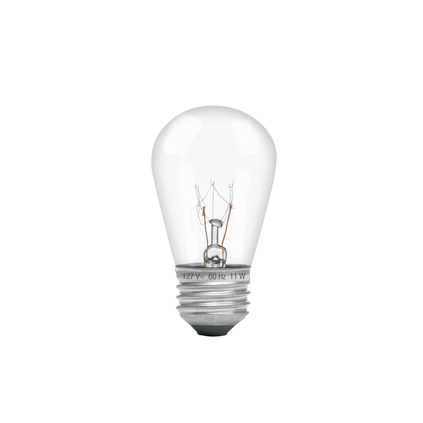 Lámpara incandescente S14 de 11 W con luz cálida