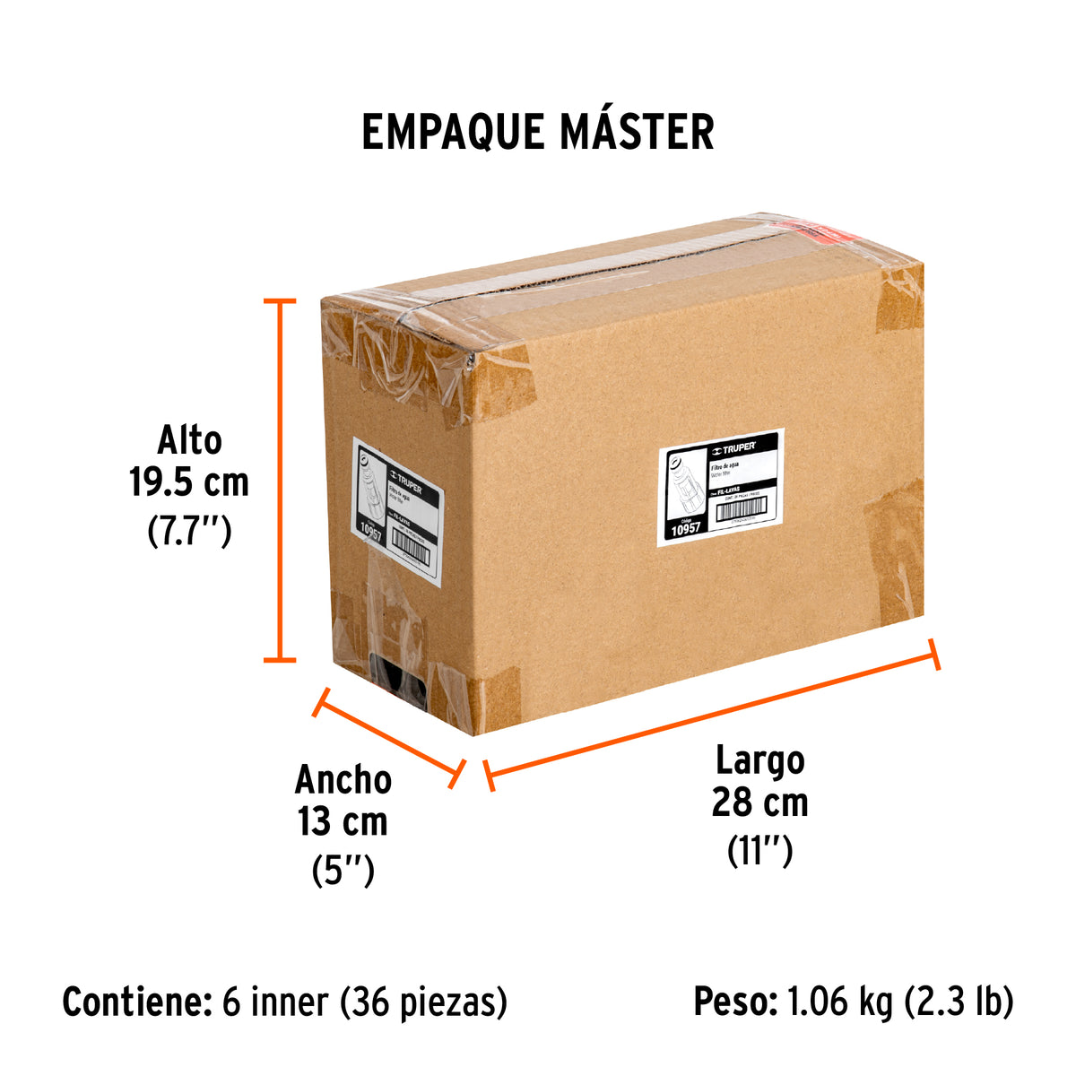 Filtro para LAVA-1600T y 2000T - TRUPER - SKU 10957