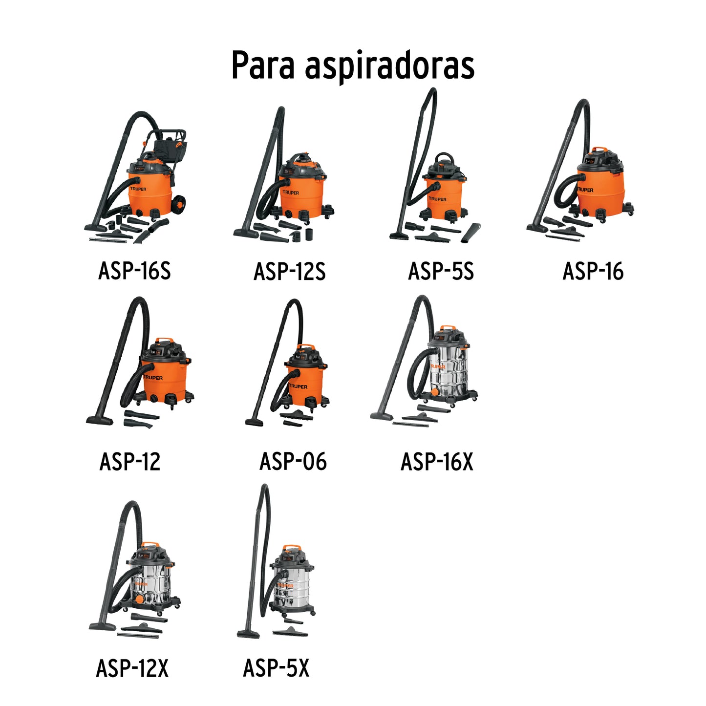 Filtro de espuma para aspiradoras de 6, 12 y 16 gal
