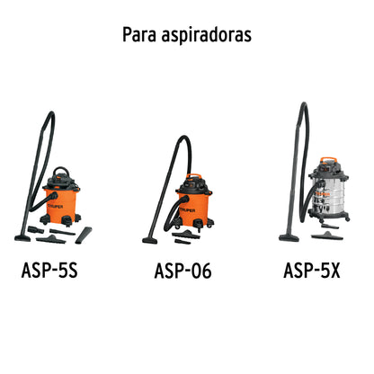 Filtro de papel para aspiradoras de 5 y 6 gal