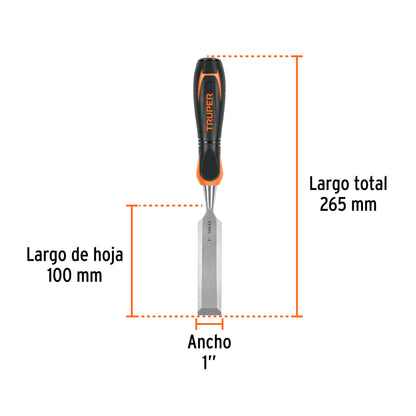Formón 1 pulg mango Comfort Grip