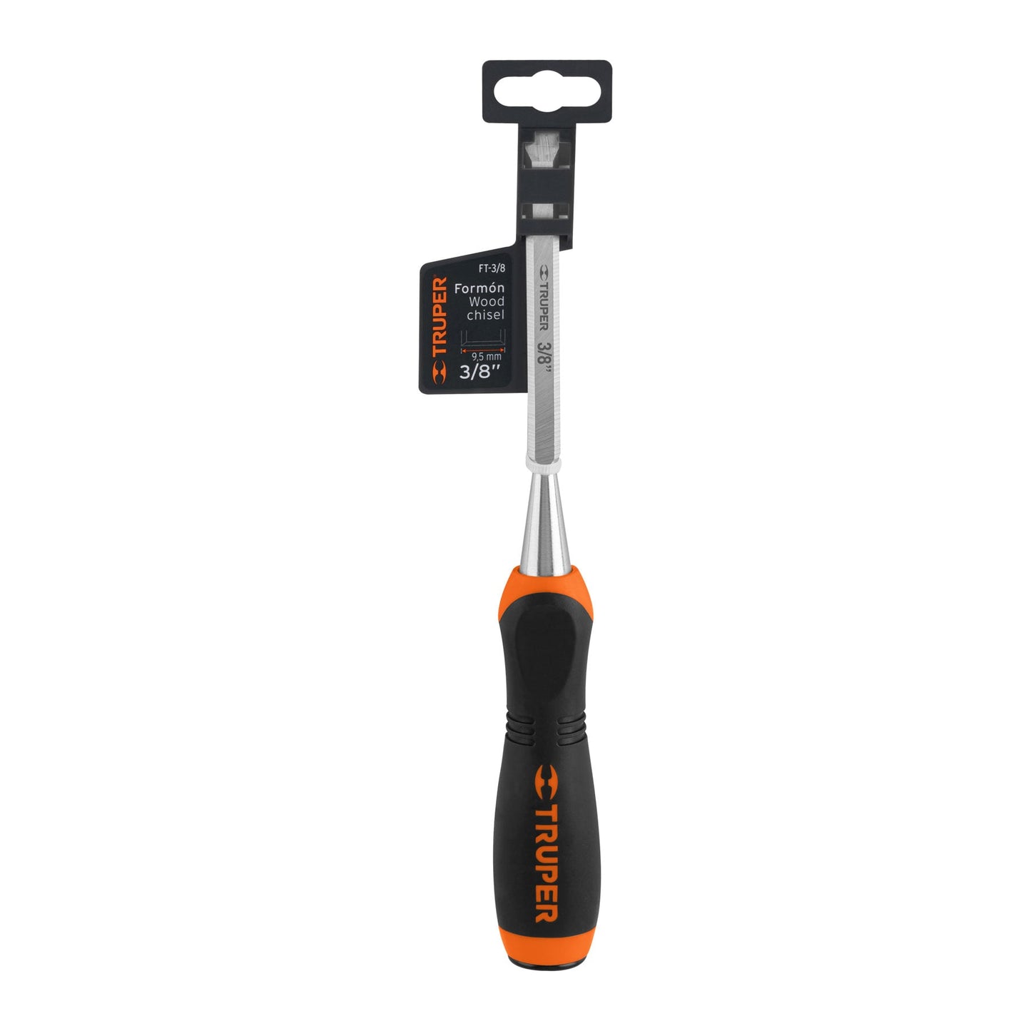 Formón 3/8 pulg mango Comfort Grip