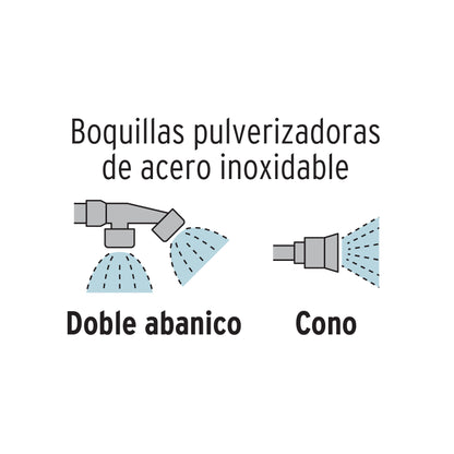 Fumigador de 25 L con motor a gasolina de 2 tiempos