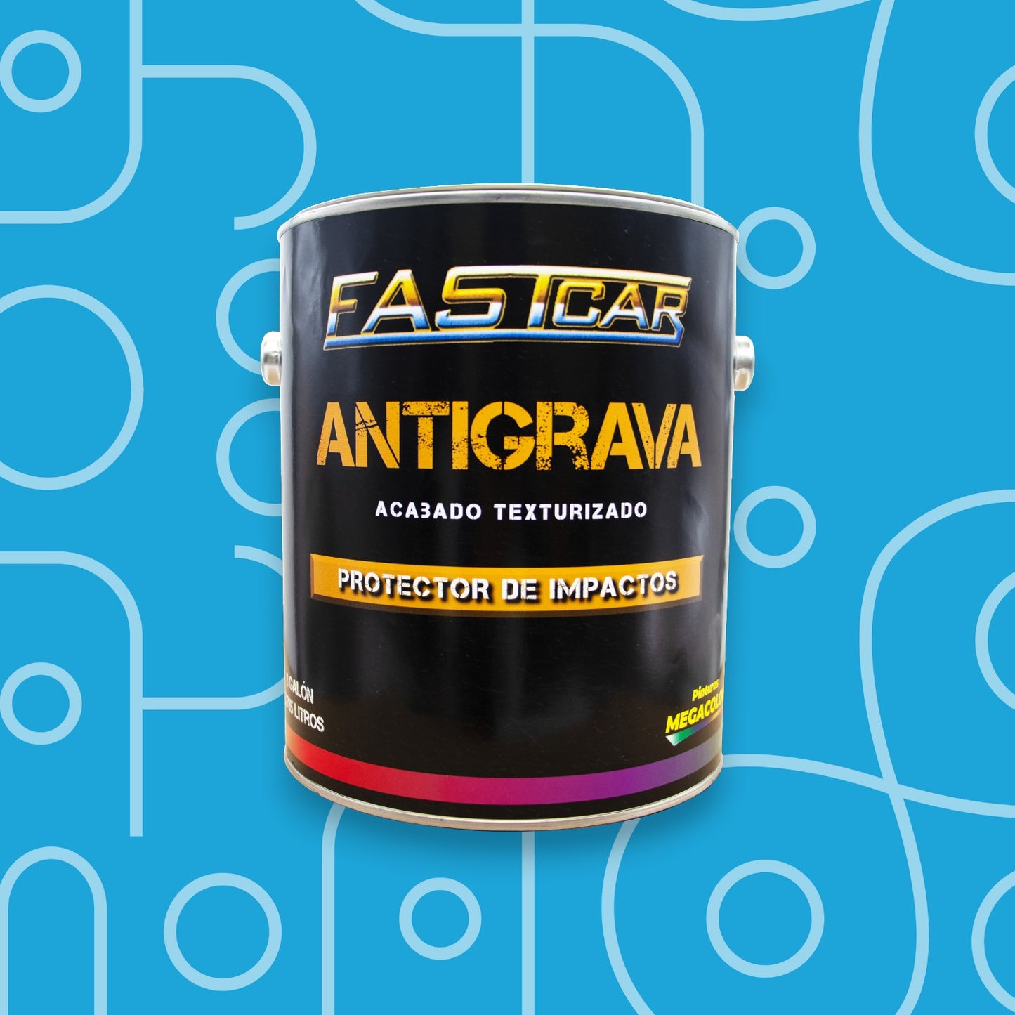Antigrava Megacolor para bajos de vehículos y pick-ups