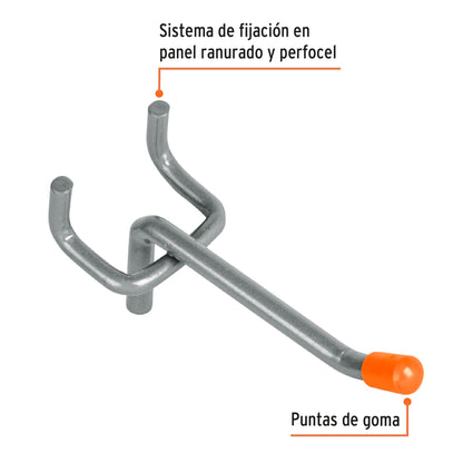 Gancho recto de 2 pulgadas para perfocel