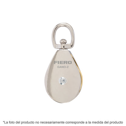 Garrucha Metálica Noria 1 Pulgada