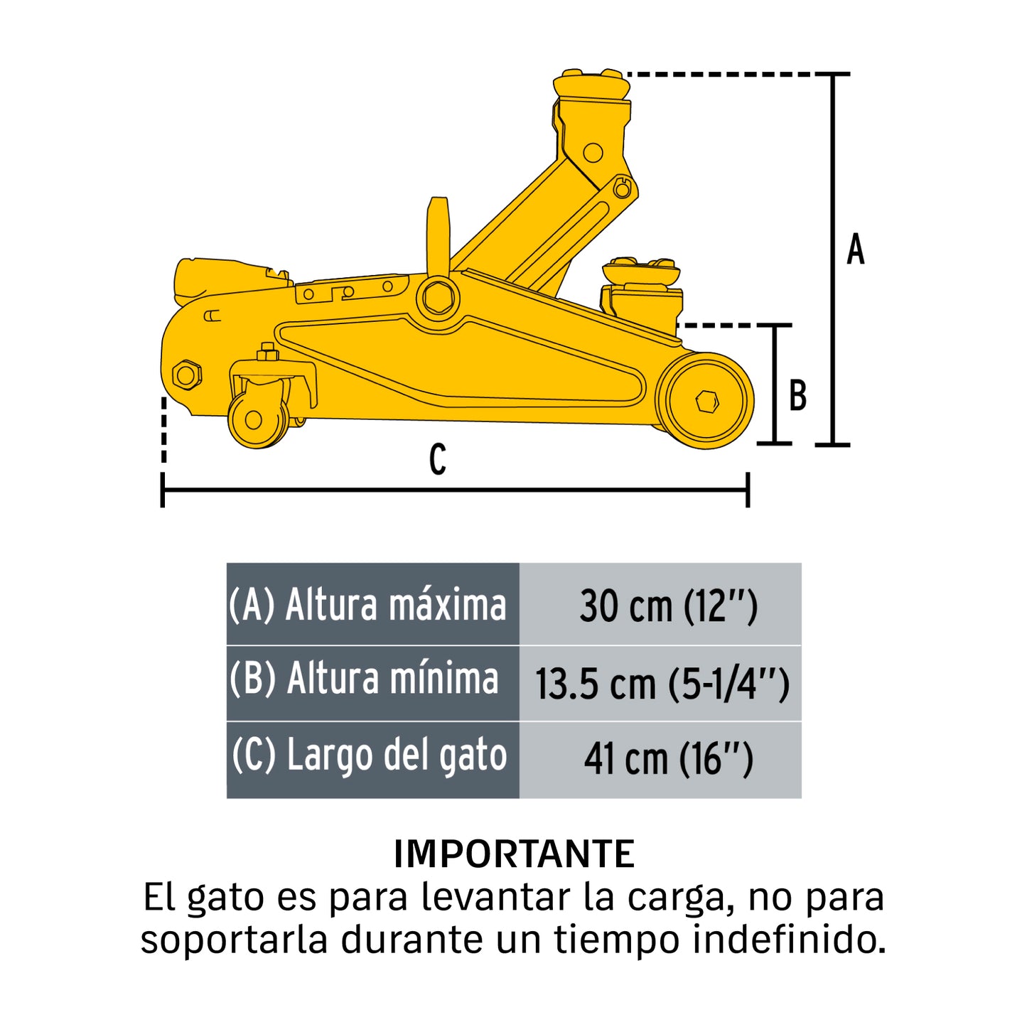 Gato de patín 1.5 toneladas