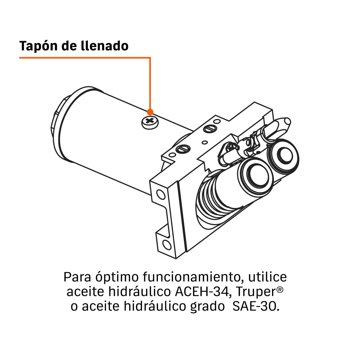 Gato de patín 3 toneladas elevación rápida