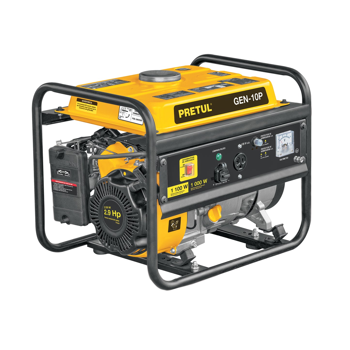 Generador portátil 1 kW a gasolina