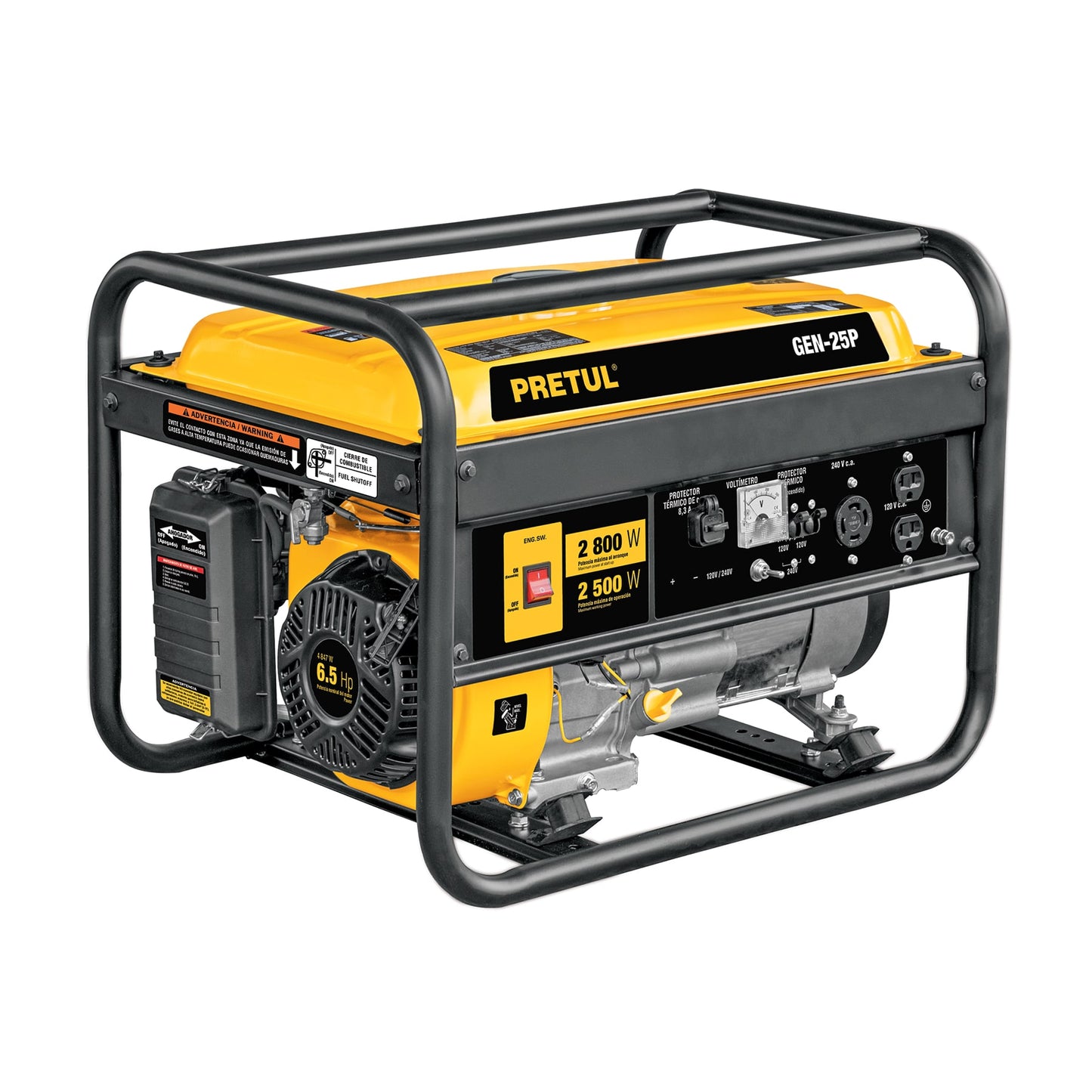 Generador portátil 2.5 kW a gasolina