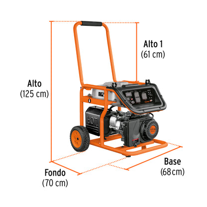 Generador portátil 5.5 kW a gasolina