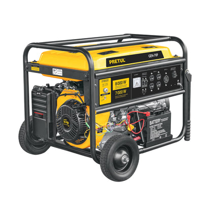 Generador portátil 7 kW motor a gasolina