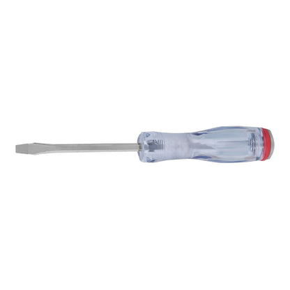 Desarmador plano de golpe de 3/16 x 3 con barra hexagonal