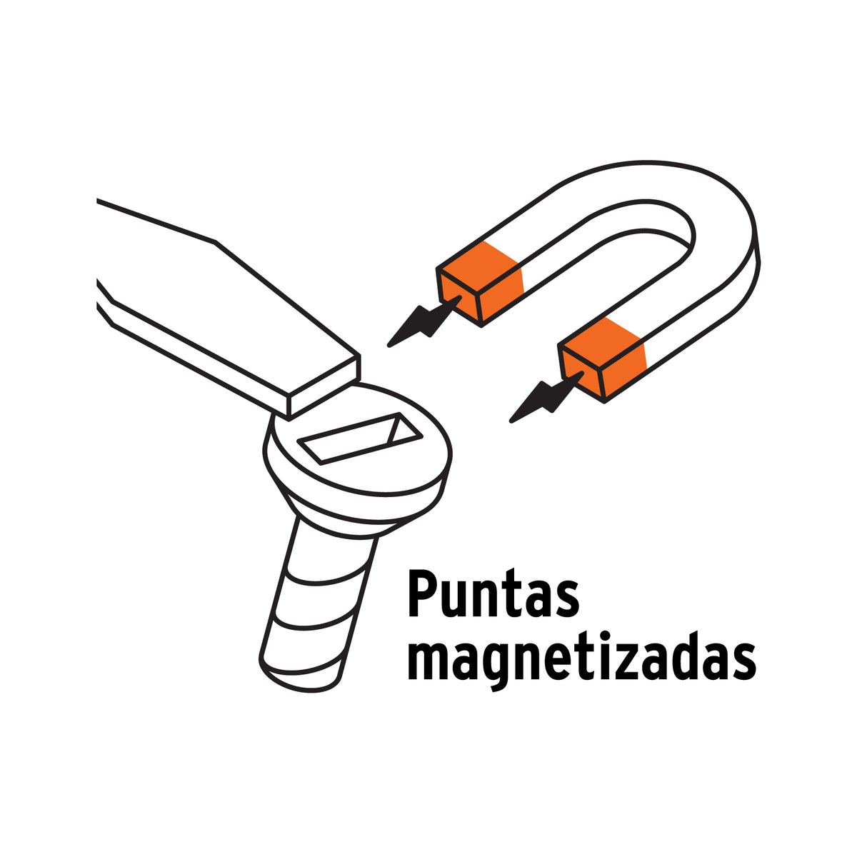 Desarmador plano de golpe 3/8" x 10" · vista 4