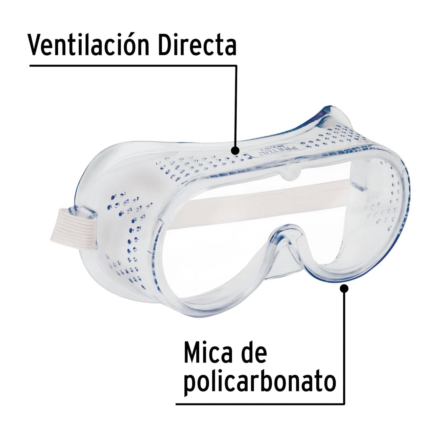 Lentes de Seguridad con Ventilación Directa