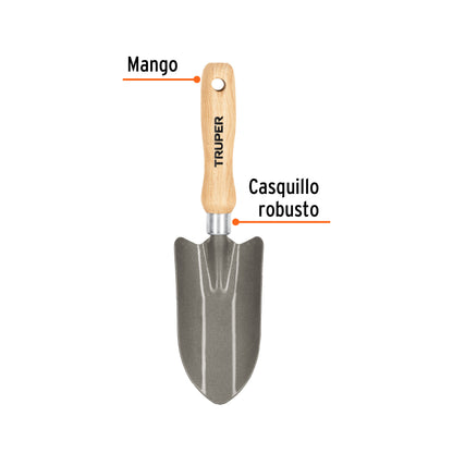 Cuchara para jardín mango 6 pulg