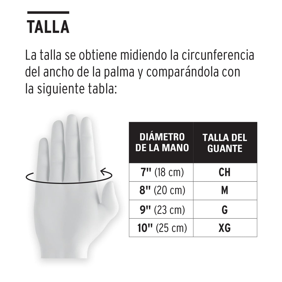 Guantes de carnaza para usos generales talla G TRUPER (GU-241)