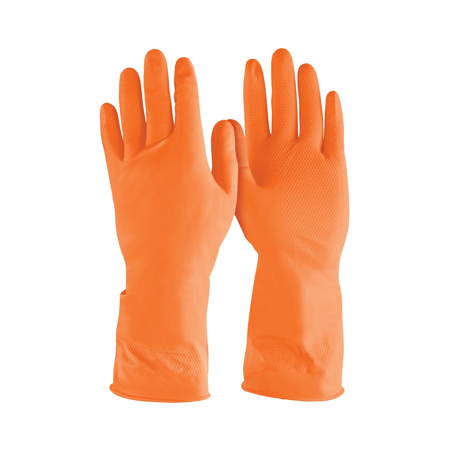 Guantes de látex para limpieza mediano
