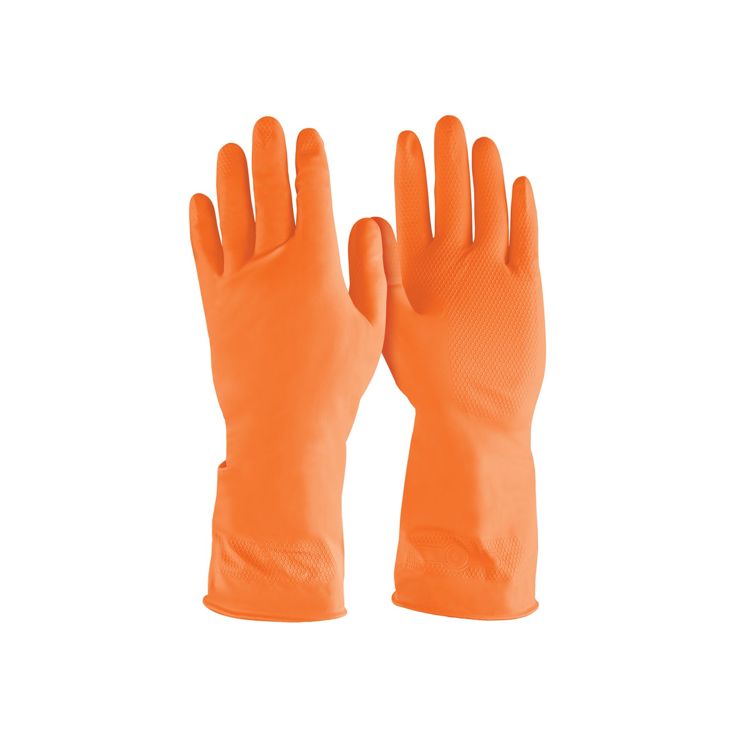 Guantes de látex para limpieza grande