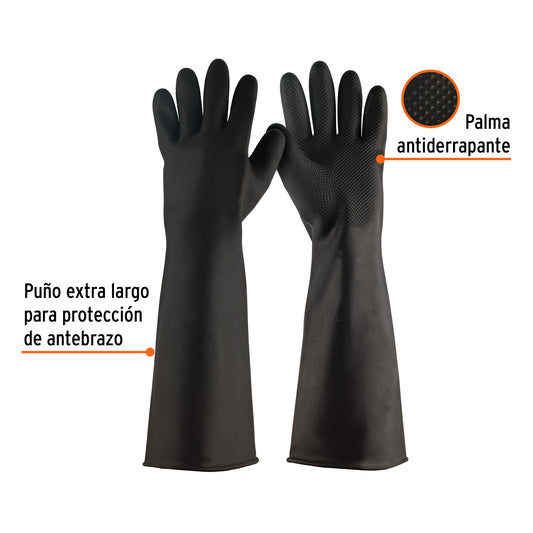 Guantes de látex industriales grande