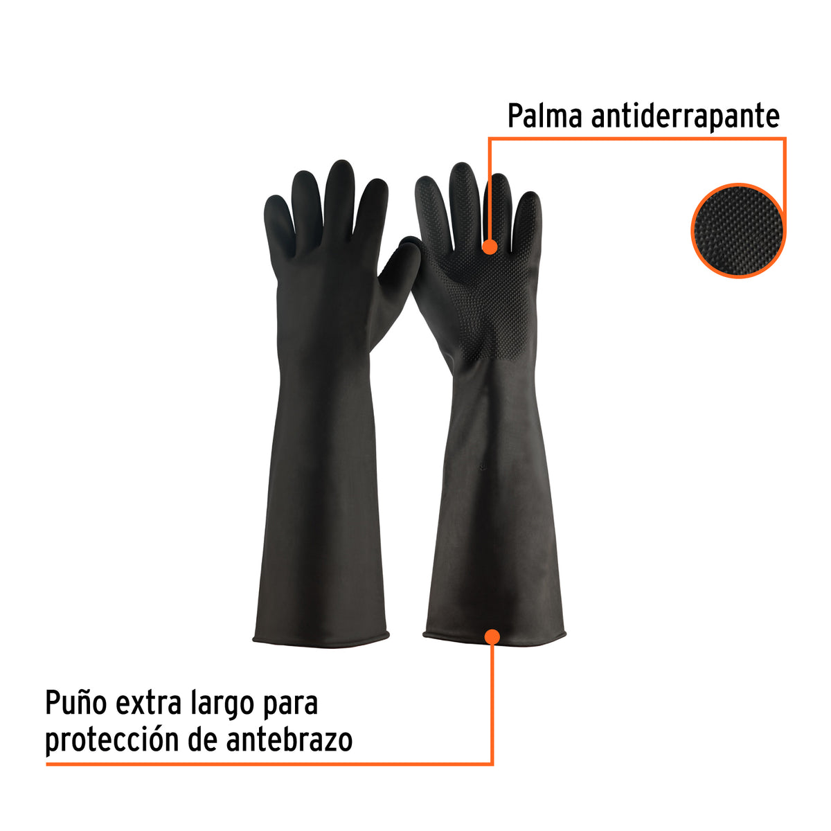 Guantes de látex industriales, EG · vista 5