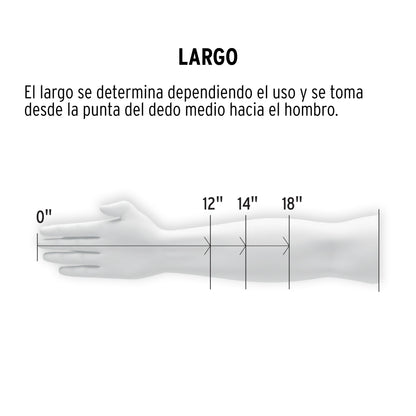 Guantes de látex industriales, EG · vista 2