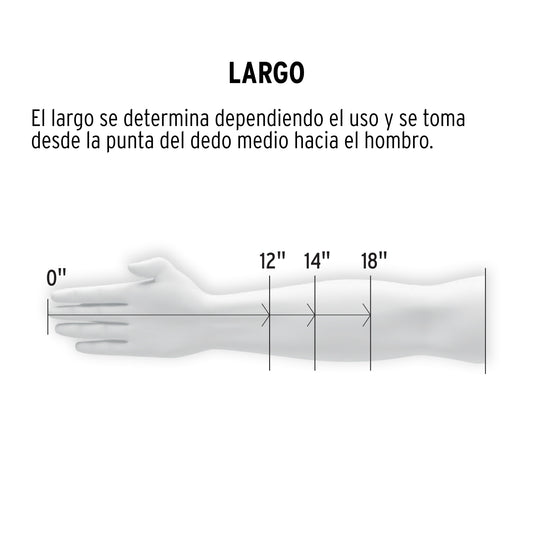 Guantes de látex industriales, EG · vista 2