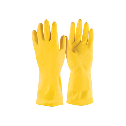 Guantes de látex para limpieza mediano