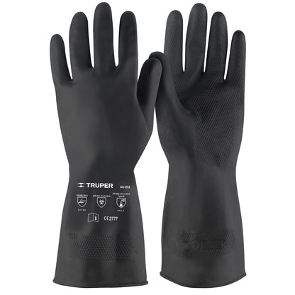 Guantes de látex para pintor grande