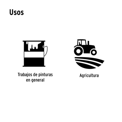 Guantes de látex para pintor grande