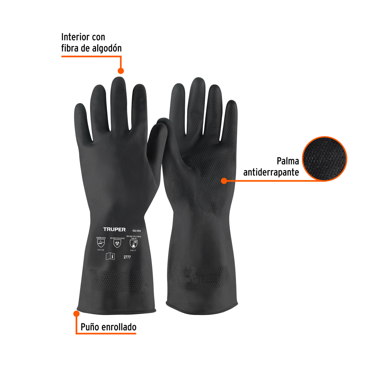 Guantes de látex para pintor, EG · vista 5