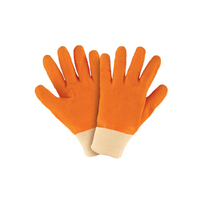 Guantes de algodón recubiertos de látex unitalla