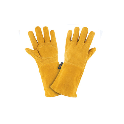 Guantes de carnaza largos unitalla TRUPER (GU-525)