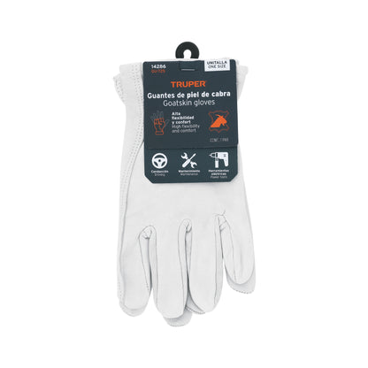 Guantes de piel de cabra tipo operador (GU-725)