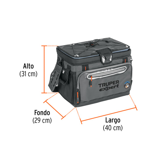 Hielera portátil para 30 latas, con correa · vista 2