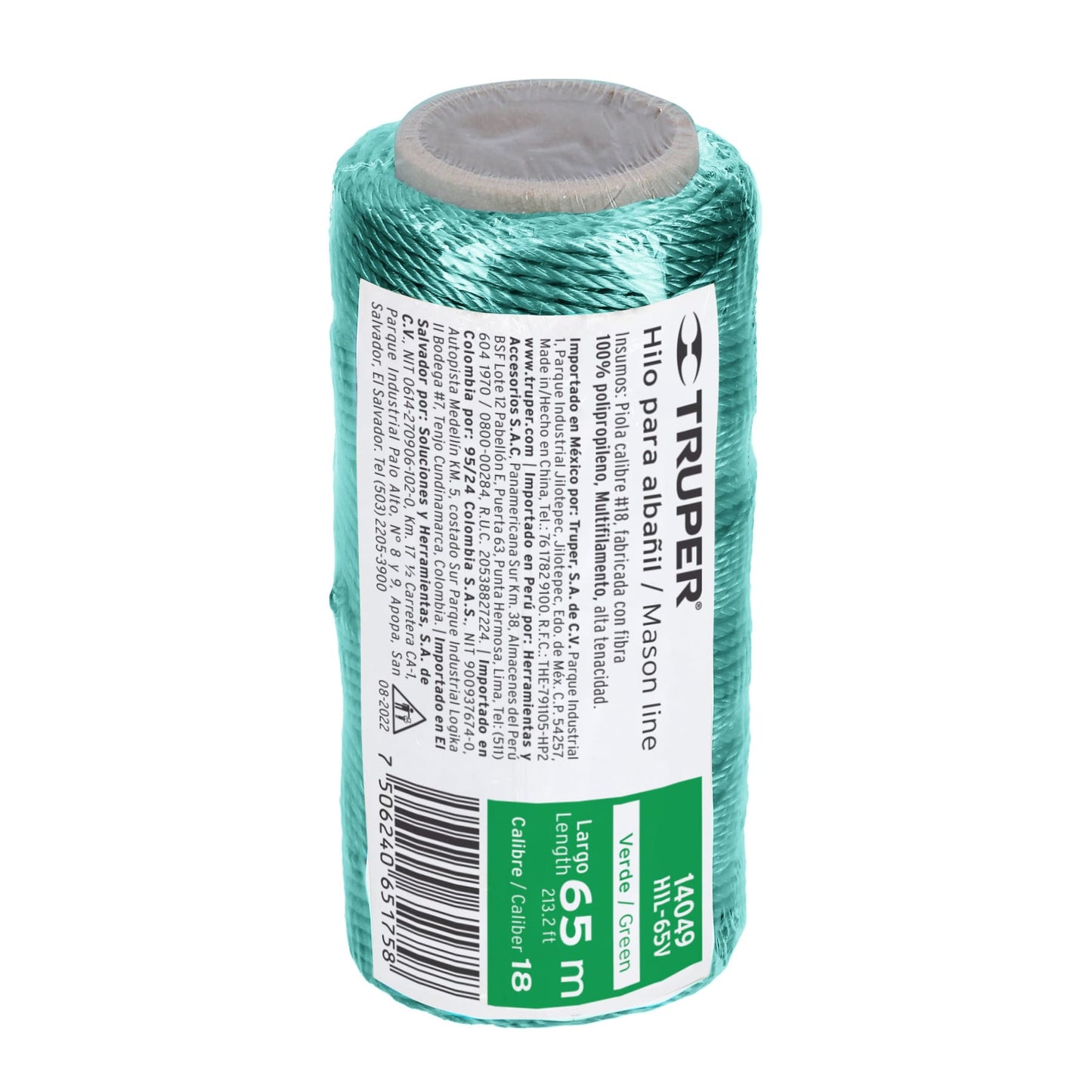 Hilo para albañil verde 65 m