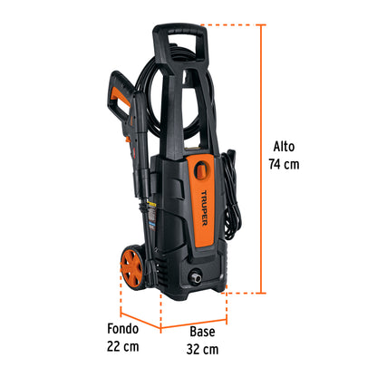 Hidrolavadora eléctrica 1800 PSI