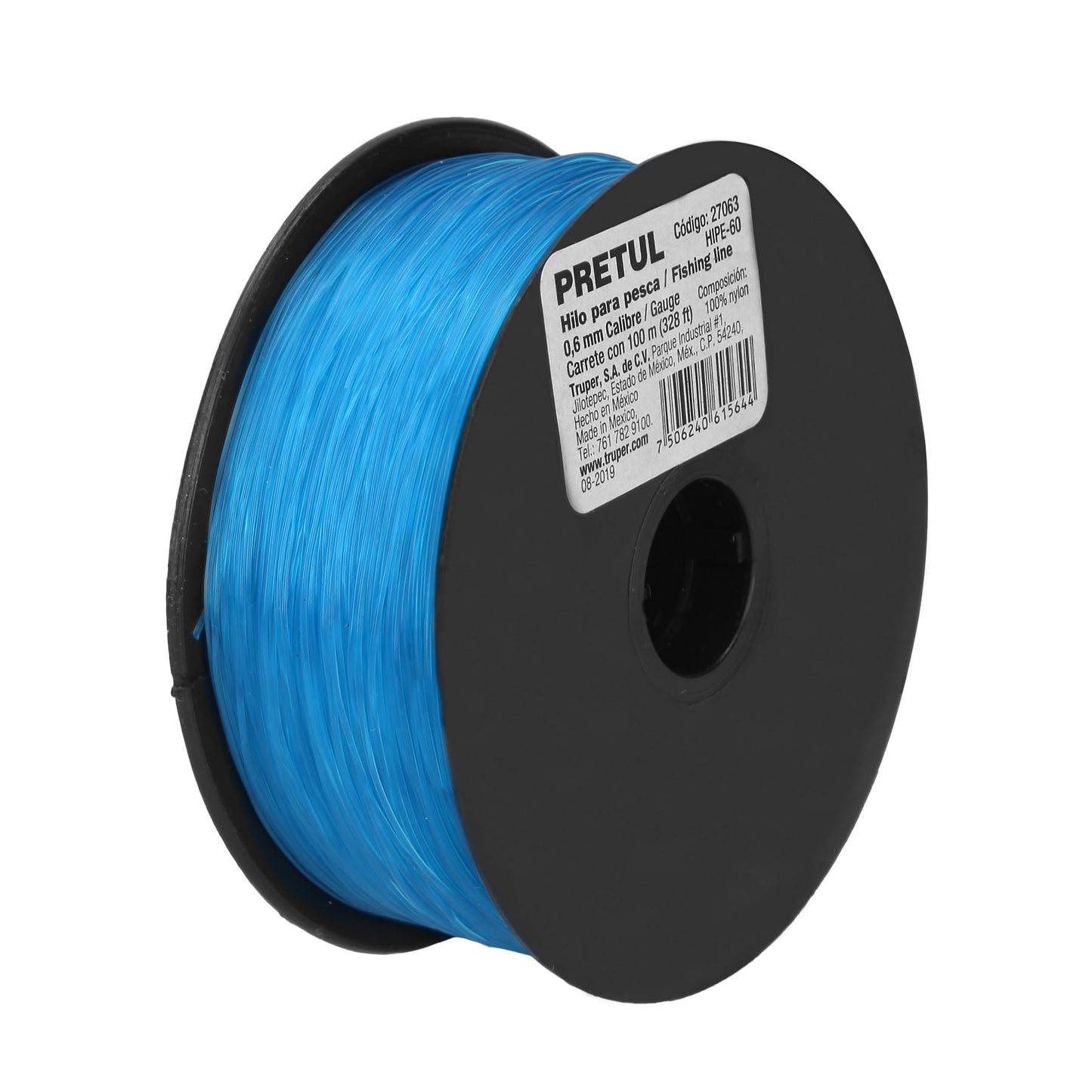 Hilo de pesca azul 0.60 mm