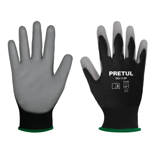 Guantes textiles con recubrimiento de poliuretano PRETUL